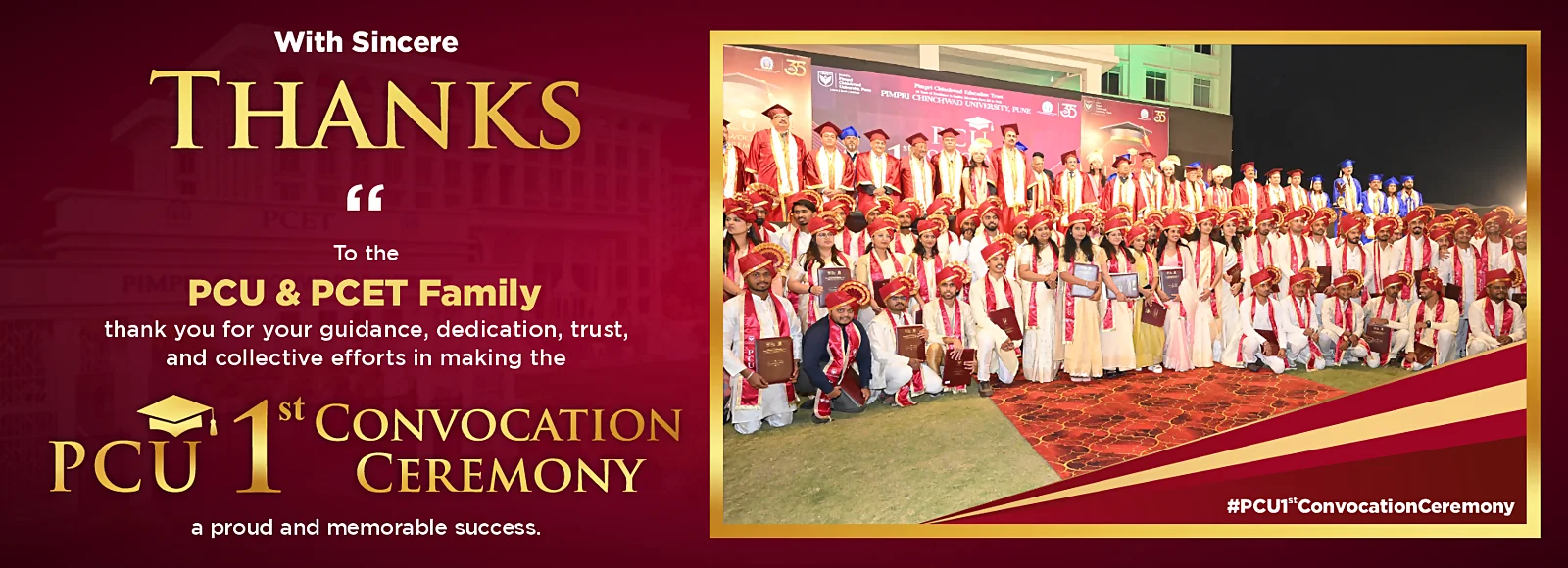 1st Convocation Ceremony