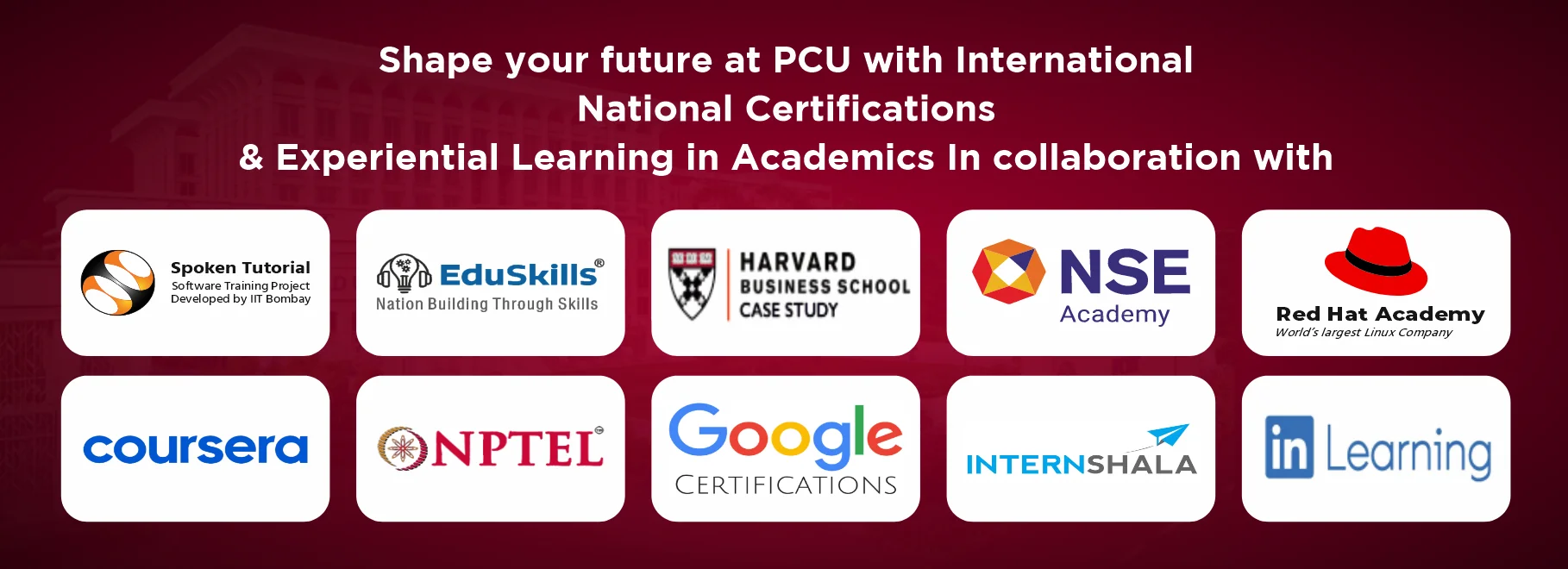 Career at Pimpri Chinchwad University