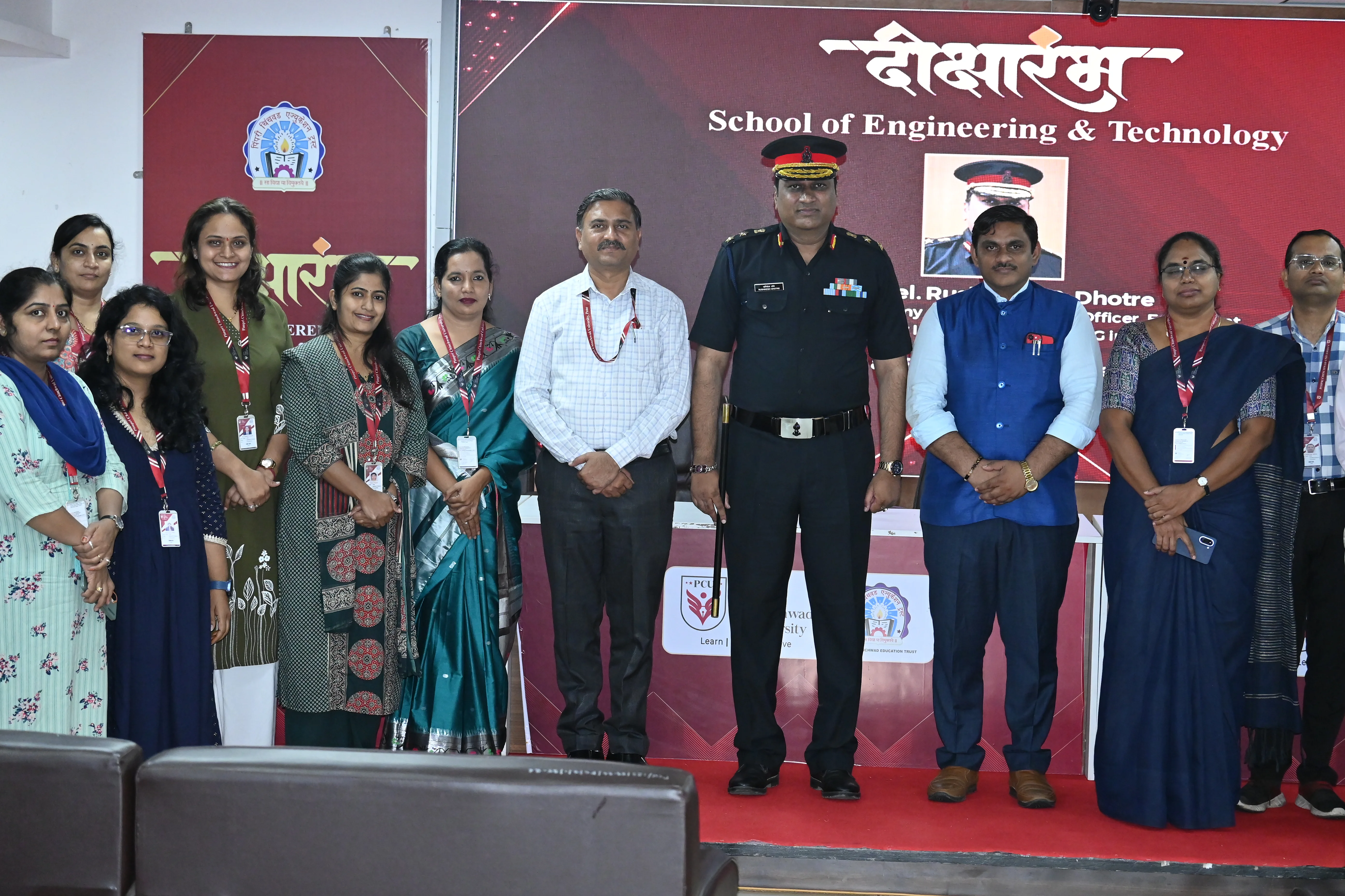 Colonel Rushikesh Dhotre Inspires Students at SoET
Deeksharambh 2026&ndash;27 with Leadership and Nation&ndash;Building
Values