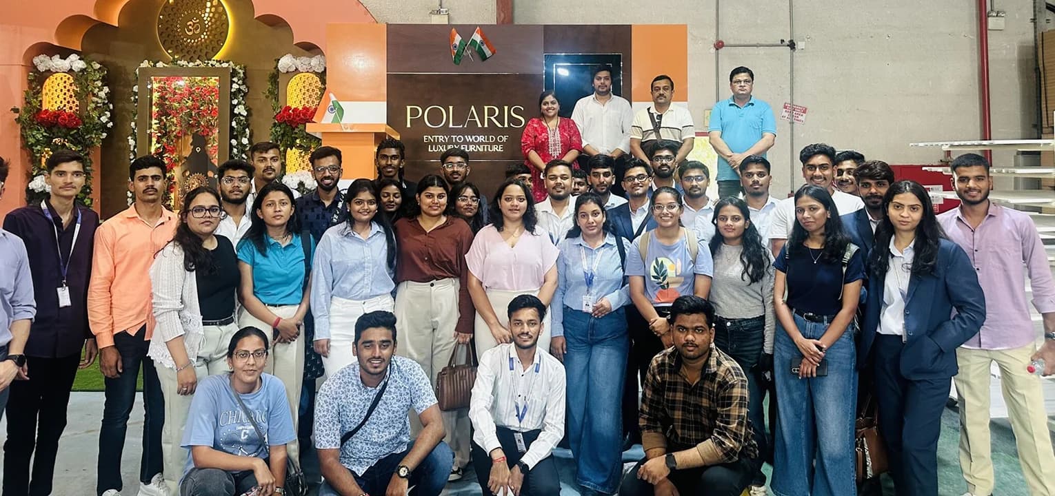The MBA International students of the Pune Management School, Pimpri Chinchwad University recently visited Polaris International, Dubai, as part of their international study tour.