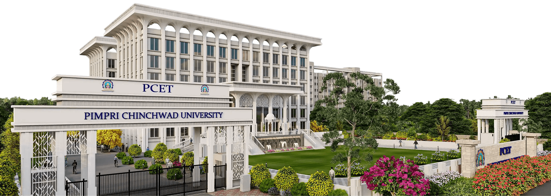 Pimpri Chinchwad University campus