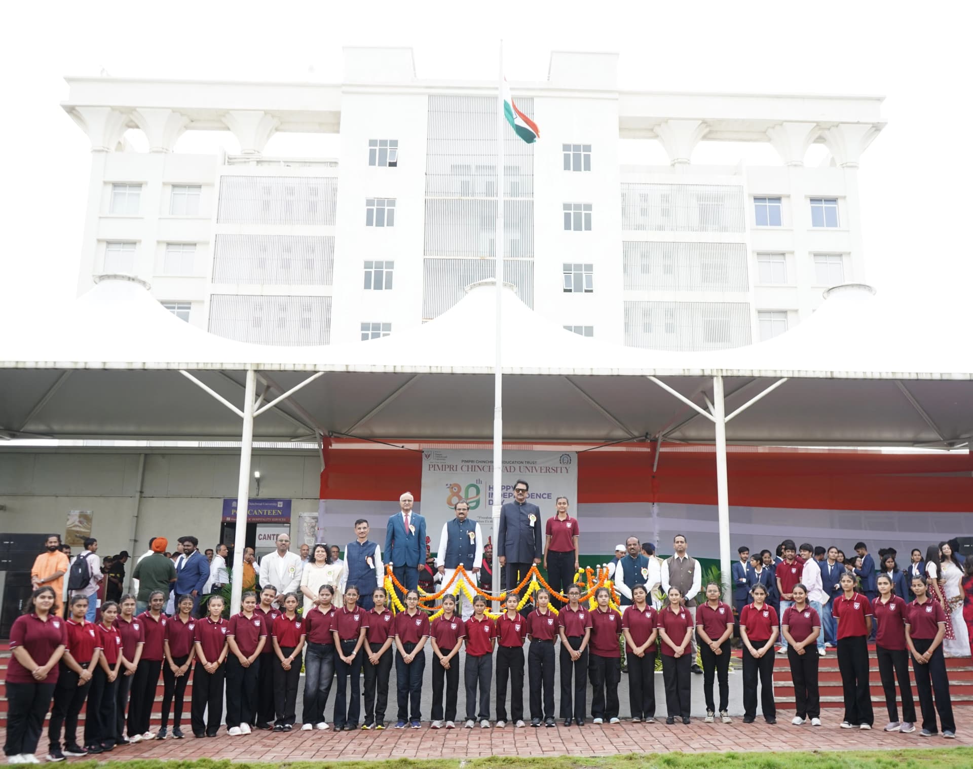 Campus life at Pimpri Chinchwad University