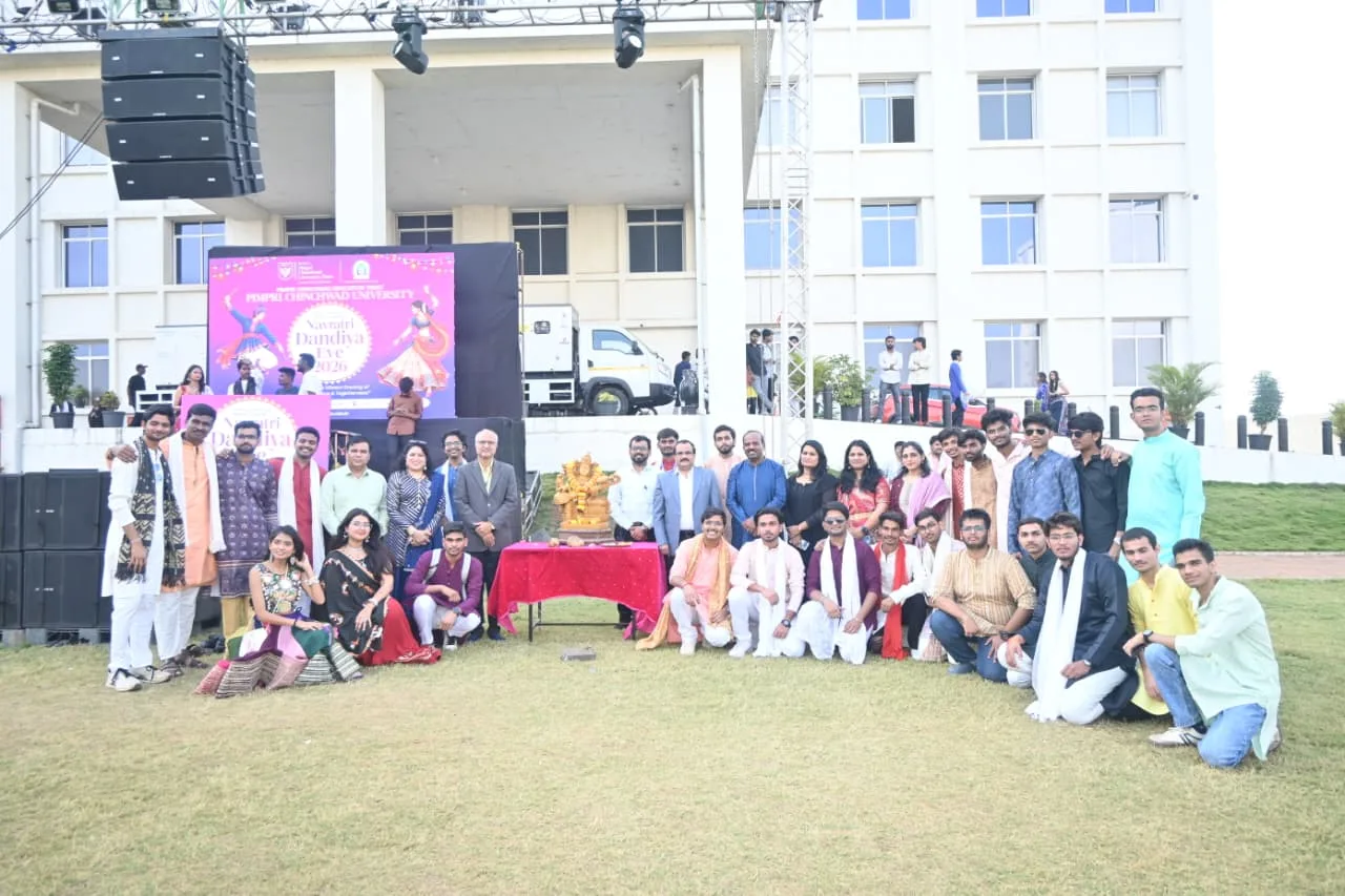 Pimpri Chinchwad University Celebrates Navratri 2026 with Devotion, Dance and Festive Spirit
