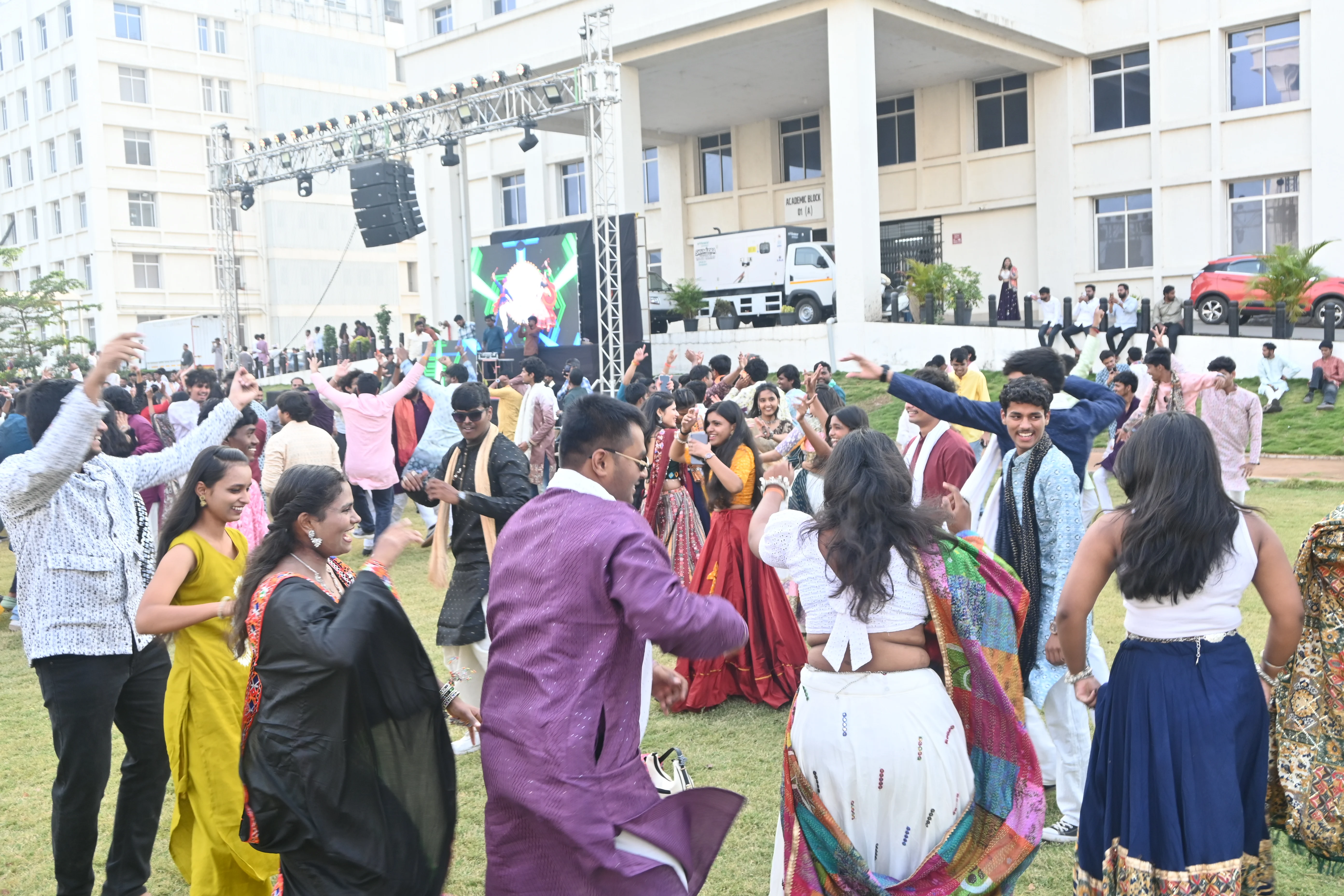Pimpri Chinchwad University Celebrates Navratri 2026 with Devotion, Dance and Festive Spirit gallery image 1